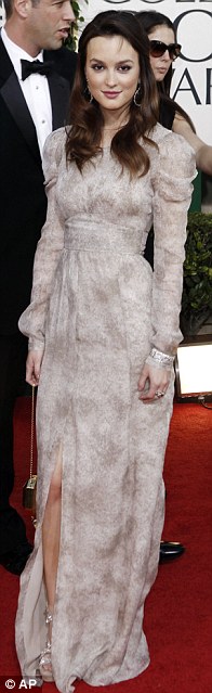 Leighton Meester Golden Globe Awards 2011