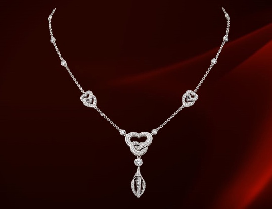 Cartier Heart Shape Jewelry Necklace