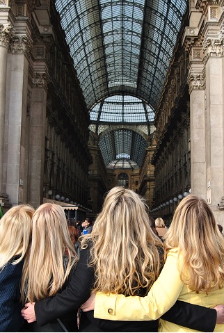 Blond Girls in Milan Gallery