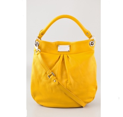 Marc by Marc Jacobs yellow hobo handbag