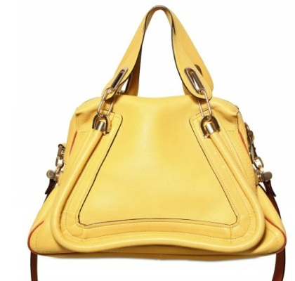 CHLOE yellow medium handbag