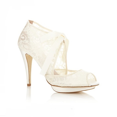 Harriet Wild Chantilly Ankle Boot amazing bridal shoes