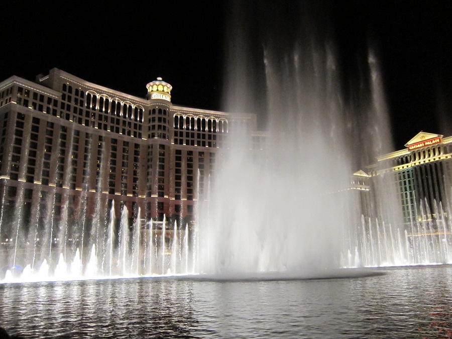 Bellagio Fountains in Las Vegas