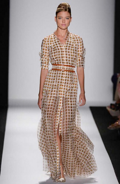 office dress by carolina herrera from ready-to-wear 2014 collection