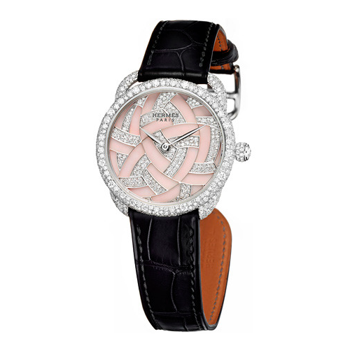 Hermes watch from Arceau Temari collection