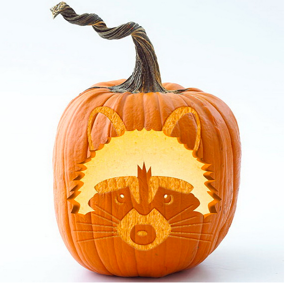halloween pumpkin carving pattern idea