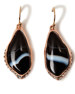 Crystal Encrusted Infinity Drop Earrings by Alexis Bittar