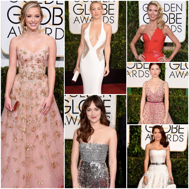 Best dressed celebrities at the Golden Globe Awards 2015 red carpet