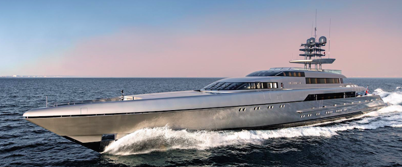 Silver Fast luxury yacht at Monaco Yacht Show 2015