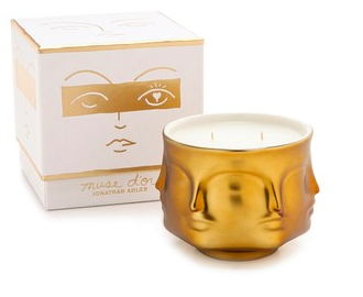 Jonathan Adler Muse d'Or Candle luxury Christmas gift idea