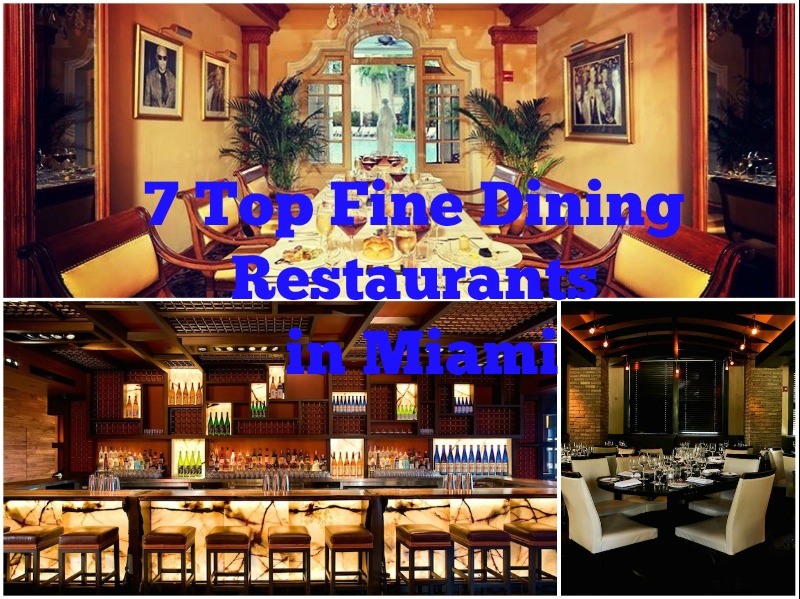 fine dining restaurants in Miami